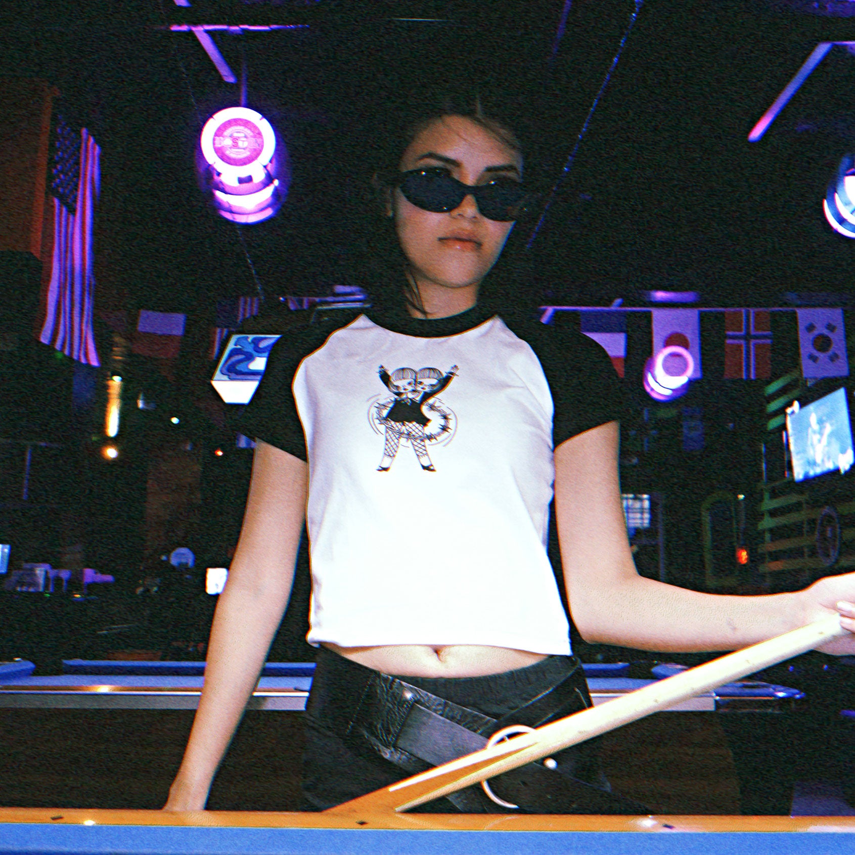 Hula Hoop Ringer Tee