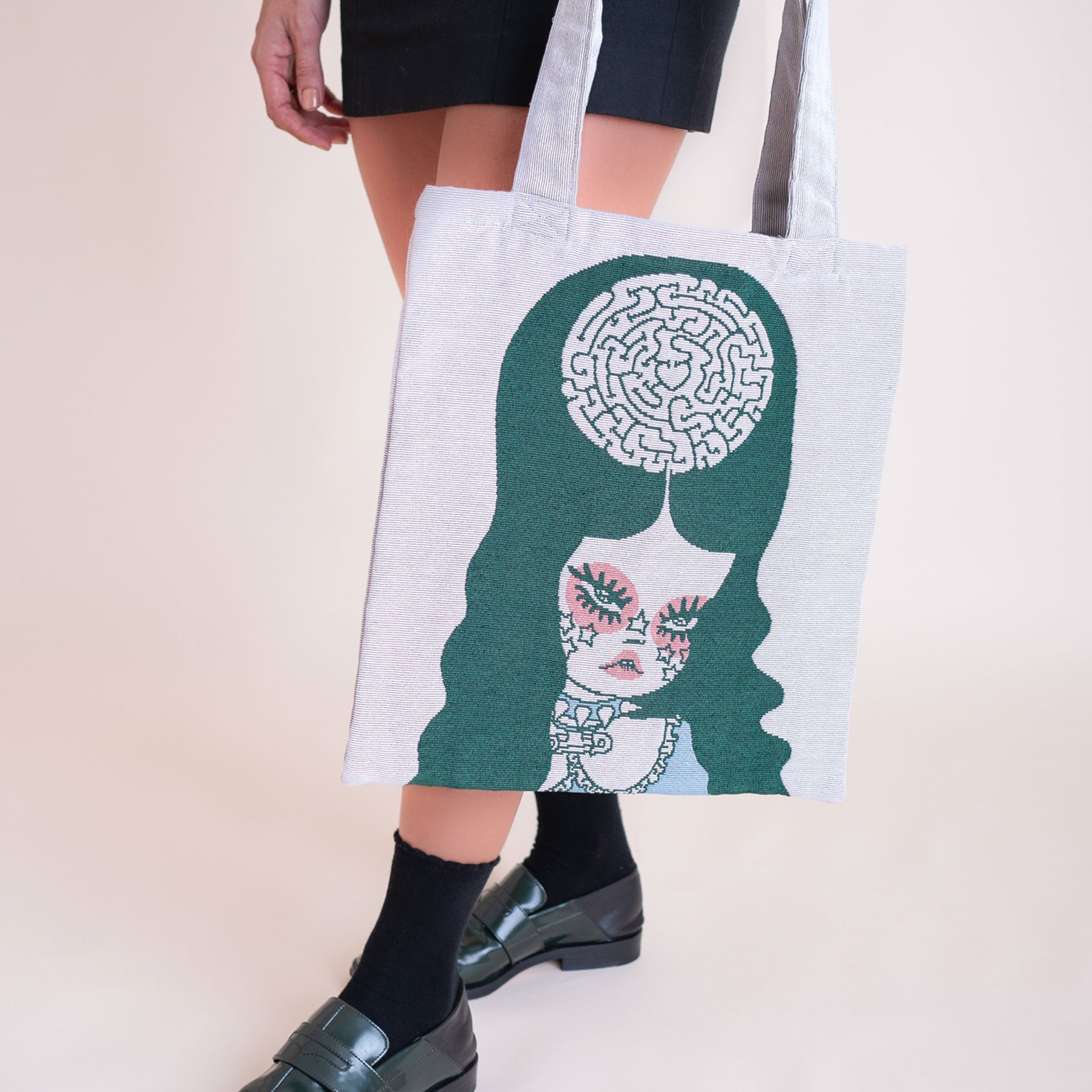 Maze Tote Bag