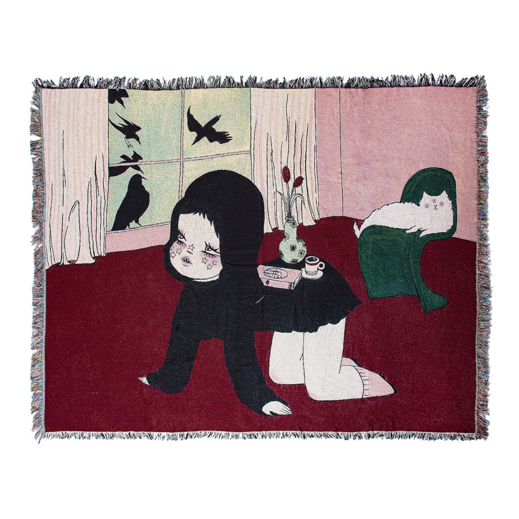 The Guilt of Grace Woven Blanket